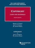 Cover: Copyright Cases and Materials: Case Supplement and Statutory Appendix - West Academic Press