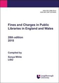 Cover: Fines and Charges in Public Libraries in England and Wales - LISU