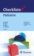 Cover: Checkliste P&auml;diatrie - Thieme