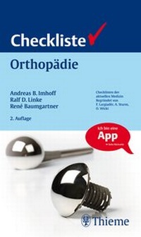 Enlarge image Cover: Checkliste Orthopädie - Thieme