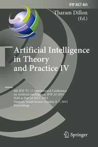 Enlarge image Cover: Artificial Intelligence in Theory and Practice IV - Springer