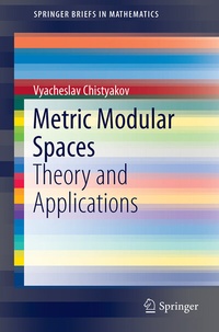 Abbildung von: Metric Modular Spaces - Springer