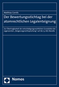 Bild: Der Bewertungsstichtag bei der atomrechtlichen Legalenteignung - Nomos