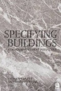 Cover: Specifying Buildings - Butterworth-Heinemann