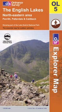 Abbildung von: The English Lakes - Ordnance Survey