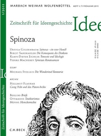 Abbildung von: Zeitschrift für Ideengeschichte Heft V/1 Frühjahr 2011 - C.H.BECK