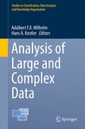 Cover: Analysis of Large and Complex Data - Springer