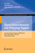 Cover: Sports Science Research and Technology Support - Springer