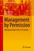 Cover: Management by Permission - Springer
