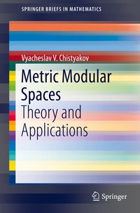 Abbildung von: Metric Modular Spaces - Springer
