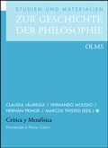 Cover: Cr&iacute;tica y Metaf&iacute;sica - Georg Olms Verlag