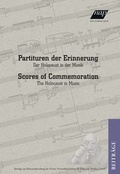 Cover: Partituren der Erinnerung / Scores of Commemoration - new academic press