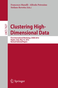 Abbildung von: Clustering High--Dimensional Data - Springer