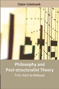 Enlarge image Cover: Philosophy and Post-structuralist Theory - Edinburgh University Press