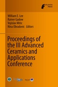 Cover: Proceedings of the III Advanced Ceramics and Applications Conference - Atlantis Press
