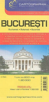Abbildung von: Bucharest - Cartographia Ltd.