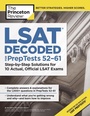 Cover: LSAT Decoded (PrepTests 52-61) - Princeton Review