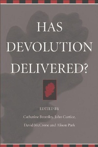 Enlarge image Cover: Has Devolution Delivered? - Edinburgh University Press