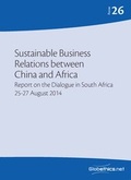 Cover: Sustainable Business Relations between China and Africa - Globethics.net