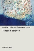 Cover: Am Erker. Zeitschrift f&uuml;r Literatur. Heft 69: Tausend Zeichen - Daedalus