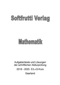 Cover: Mathematik Abituraufgaben E/L- und G-Kurs - Softfrutti