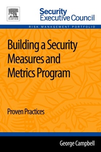 Enlarge image Cover: Building a Security Measures and Metrics Program - Elsevier