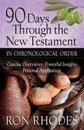 Cover: 90 Days Through the New Testament in Chronological Order - Harvest House Publishers
