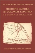 Cover: Medicine Murder in Colonial Lesotho - Edinburgh University Press