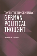 Cover: Twentieth-Century German Political Thought - Edinburgh University Press