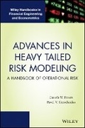 Cover: Advances in Heavy Tailed Risk Modeling - A Handbook of Operational Risk - Wiley