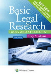 Abbildung von: Basic Legal Research - Aspen Publishers Inc.,U.S.