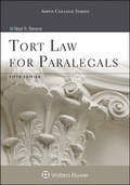 Cover: Tort Law for Paralegals - Aspen Publishers Inc.,U.S.