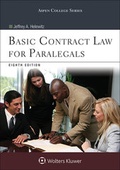 Abbildung von: Basic Contract Law for Paralegals - Aspen Publishers Inc.,U.S.
