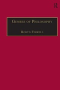 Cover: Genres of Philosophy - Routledge