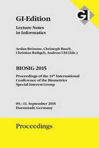 Enlarge image Cover: GI Edition Proceedings Band 245 - BIOSIG 2015 - Köllen