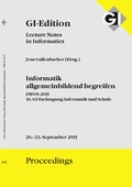Cover: GI Edition Proceedings Band 249, 16. GI-Fachtagung Informatik und Schule - INFOS - K&ouml;llen