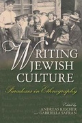 Cover: Writing Jewish Culture - Indiana University Press