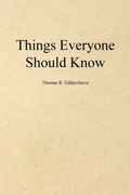Cover: Things Everyone Should Know - iUniverse