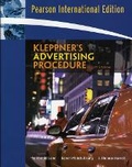 Cover: Kleppner's Advertising Procedure - Pearson