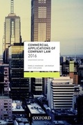 Cover: Commercial Applications of Company Law 2016 - OUP Australia and New Zealand