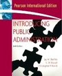 Cover: Introducing Public Administration - Pearson