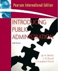 Cover: Introducing Public Administration - Pearson