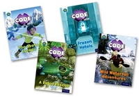 Enlarge image Cover: Project X CODE Extra: Orange Book Band, Oxford Level 6: Fiendish Falls and Big Freeze, Mixed Pack of 4 - Oxford University Press