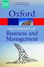 Cover: A Dictionary of Business and Management - Oxford University Press