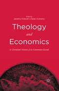 Cover: Theology and Economics - Palgrave MacMillan