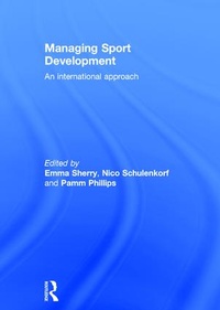 Enlarge image Cover: Managing Sport Development - Routledge