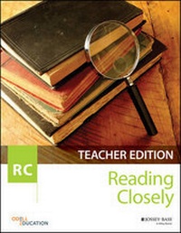 Abbildung von: Reading Closely Teacher Handbook, Grades 6-12 - Wiley