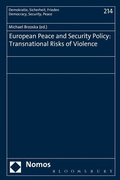 Cover: European Peace and Security Policy - Nomos/Bloomsbury