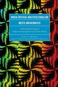 Cover: When Critical Multiculturalism Meets Mathematics - Rowman & Littlefield Publishers