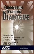 Cover: Curriculum and Teaching Dialogue - Information Age Publishing